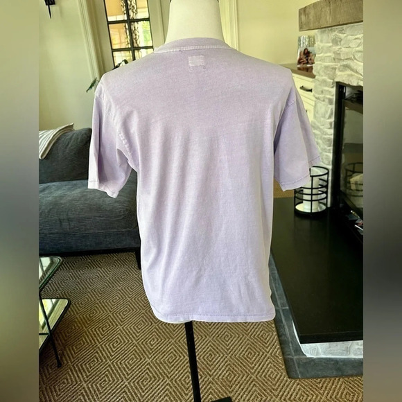 levis Men’s Red Tab Vintage Relaxed Fit Natural Dye Violet Tee Size M - Picture 7 of 14